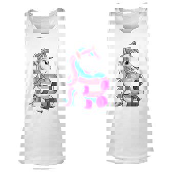 Transgender Pride Unicorn Lgbt Trans Flag Unisex Tank Top | Mazezy