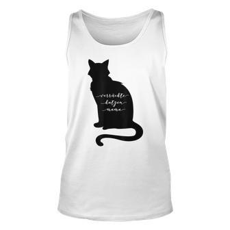 Verrückte Katzen Mama Katzenbesitzer Katze Mutter Geschenk Tank Top - Seseable