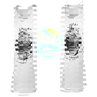 Vintage Cruise Wear Alaska The Last Frontier Unisex Tank Top - Thegiftio UK