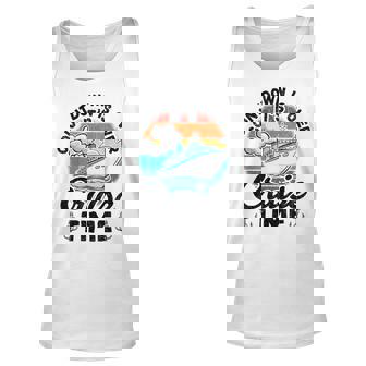 Vintage Retro Countdown Is Over Its Cruise Time Unisex Tank Top | Mazezy