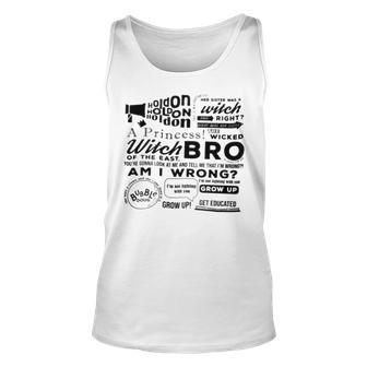 Vintage The Wicked Witch Of The East Bro Unisex Tank Top | Mazezy