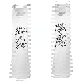 Wedding Bridal Mother Of The Bride Men Women Tank Top Graphic Print Unisex - Thegiftio
