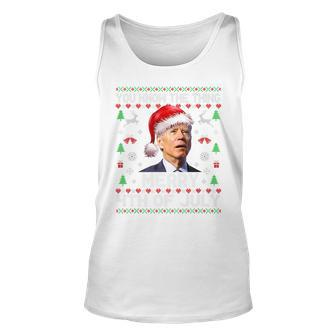 You Know The Thing Merry 4Th Of July Santa Biden Christmas V2 Unisex Tank Top - Seseable