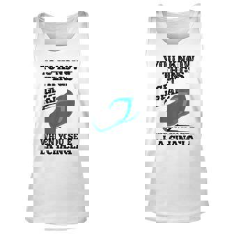 You See La Chancla Spanish Mexican Funny La Chancla Unisex Tank Top - Seseable