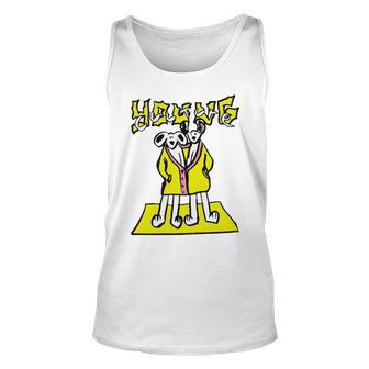 Young Culture Puppy Love Unisex Tank Top | Mazezy