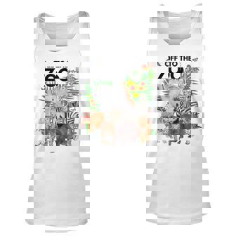 Zoo Animals Safari Party A Day At The Zoo Safari Zoo Trip Unisex Tank Top | Mazezy