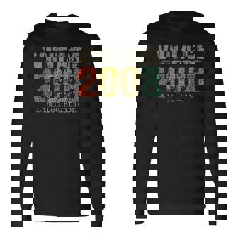 15 Year Old Vintage 2008 Limited Edition 15Th Birthday Long Sleeve T-Shirt | Mazezy