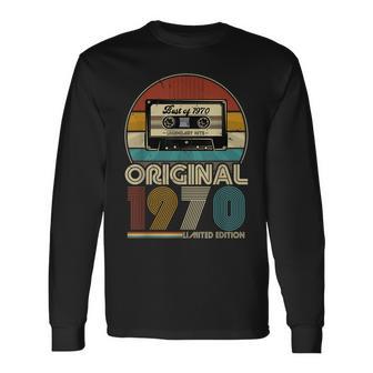 1970 Vintage Geburtstag Langarmshirts, Retro Design für Männer und Frauen - Seseable