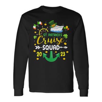 St Patrick’S Day Cruise Squad Lucky Family Matching  Unisex Long Sleeve