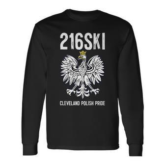 216Ski Cleveland Polish Pride Dyngus Day Long Sleeve T-Shirt | Mazezy