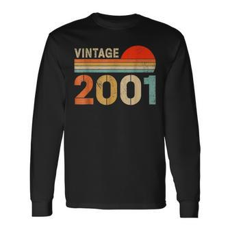 22 Year Old Vintage 2001 Limited Edition 22Nd Birthday V3 Long Sleeve T-Shirt - Seseable