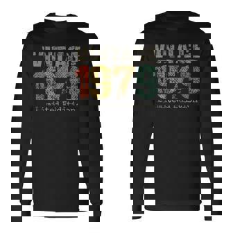 44 Year Old Vintage 1979 Limited Edition 44Th Birthday Long Sleeve T-Shirt | Mazezy