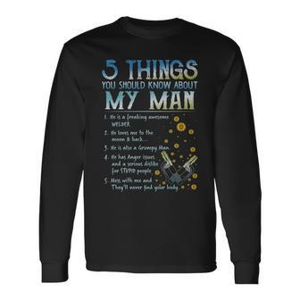 5 Things You Should Know About This Freaking Awesome Welder Long Sleeve T-Shirt - Seseable