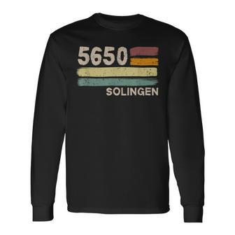 5650 Solingen Retro Postleitzahlen Alte Plz Vintage Langarmshirts - Seseable