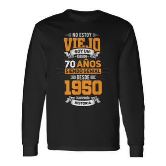 70. Geburtstag Herren Langarmshirts, Spaßiges 2020 Papa Edition Design - Seseable