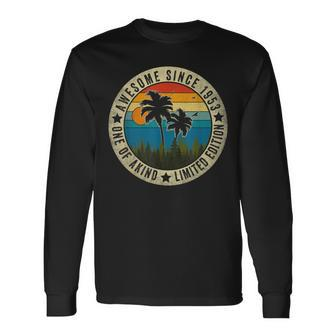70 Year Old Awesome Since 1953 Limited Edition 70Th Birthday Long Sleeve T-Shirt - Seseable