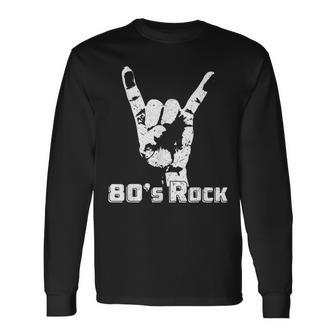 80 S Rock 80S Rock Band Long Sleeve T-Shirt T-Shirt | Mazezy