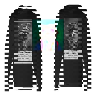 90S Raccoon 90S Raccoon Long Sleeve T-Shirt | Mazezy