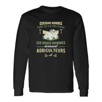 Agriculteurs Indispensables V2 Long Sleeve T-Shirt - Seseable