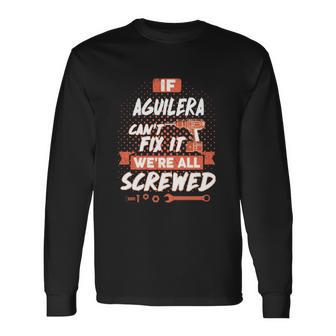 Aguilera Aguilera Long Sleeve T-Shirt - Seseable