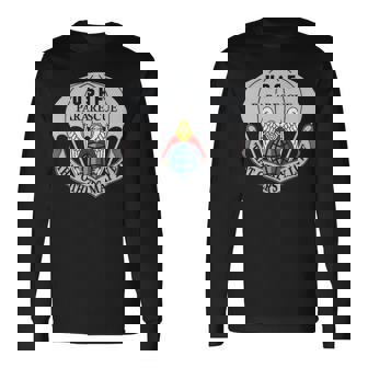 Air Force Pararescue Insignia Pj Military Veteran Patriotic Long Sleeve T-Shirt | Seseable CA