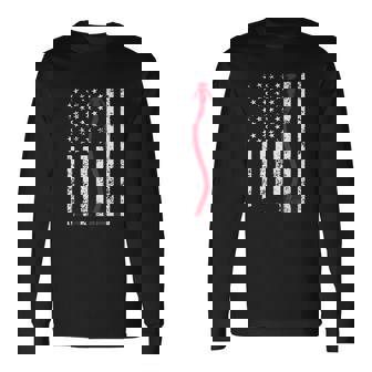 Air Force Pol Flag Men Women Long Sleeve T-Shirt T-shirt Graphic Print - Thegiftio