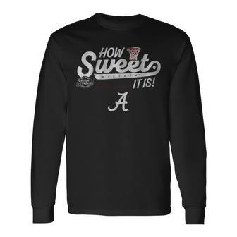 Alabama Men’S Basketball Sweet Sixteen Long Sleeve T-Shirt T-Shirt | Mazezy AU
