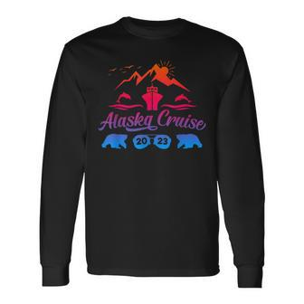 Alaska Cruise 2023 Summer Vacation Travel Matching Long Sleeve T-Shirt T-Shirt | Mazezy CA