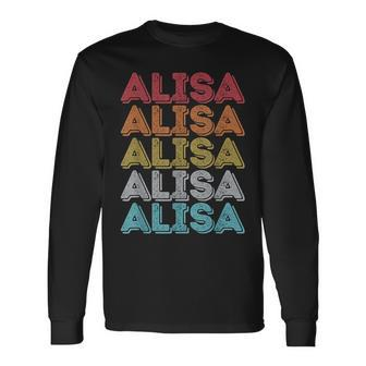 Im Alisa Doing Alisa Things Personalized Name Long Sleeve T-Shirt - Seseable