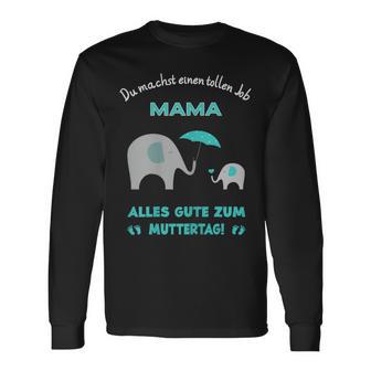 Alles Gute Zum Muttertag Mama Geschenk Langarmshirts - Seseable