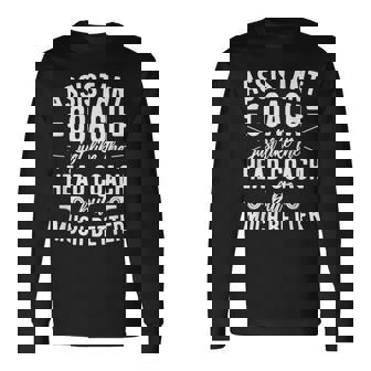 Assistant Coach Assistant Coaching Assistant Coaches Long Sleeve T-Shirt | Mazezy