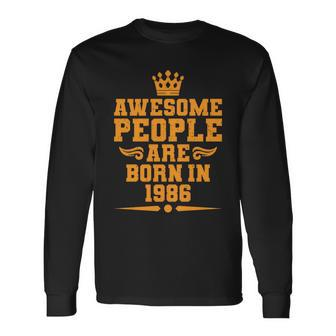 Awesome People V2 Long Sleeve T-Shirt - Monsterry AU
