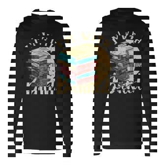 Im With The Banned Read Banned Books Lover Bookworm Long Sleeve T-Shirt - Thegiftio