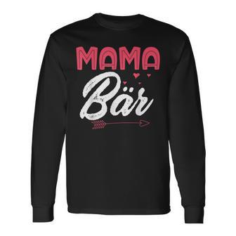 Bären Liebhaber Mutter Mama Bär Muttertag Mama Langarmshirts - Seseable