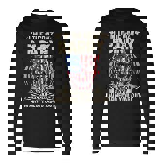 Barry Name Im The Crazy Barry Long Sleeve T-Shirt - Seseable