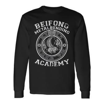 Beifong Metalbending Academy Avatar The Best Airbender Long Sleeve T-Shirt T-Shirt | Mazezy DE