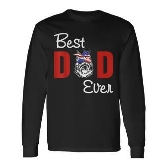 Best Brussels Griffon Dad Ever Dog Fathers Day Long Sleeve T-Shirt T-Shirt | Mazezy