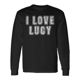 Best Lucy Ever Popular Birth Names Lucy Costume Long Sleeve T-Shirt - Seseable