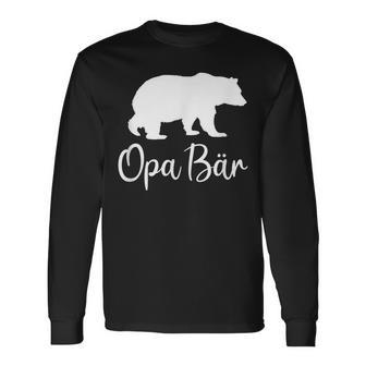 Bester Opa Bär Langarmshirts für Großvater mit Enkel, Lustig - Seseable