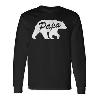 Bester Papa Bär Langarmshirts, Herren Vatertag & Geburtstag - Seseable