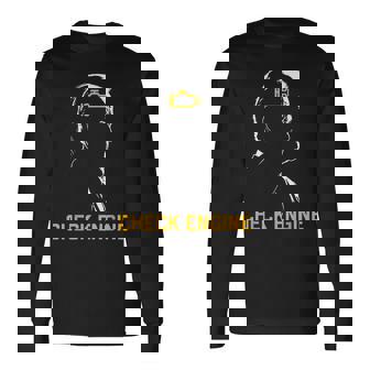 Biden Check Engine Long Sleeve T-Shirt | Mazezy