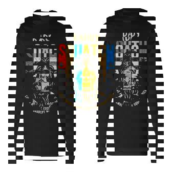 Bigfoot Daddy Squatch Like A Normal Daddy Long Sleeve T-Shirt | Mazezy