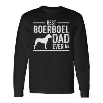 Boerboel Dad Best Dog Owner Ever Long Sleeve T-Shirt T-Shirt | Mazezy