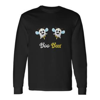 Boo Bees Ghost Boobees Halloween Costume Bee Lover Men Women Long Sleeve T-Shirt T-shirt Graphic Print - Thegiftio UK