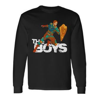 The Boys Tvshow Active Soldier Boy Long Sleeve T-Shirt T-Shirt | Mazezy AU