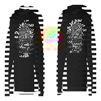Brain Surgery Brain Rewiring Neurodiversity Autism Long Sleeve T-Shirt | Mazezy
