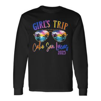 Cabo San Lucas 2023 Girls Trip Sunglasses Summer Girlfriend Long Sleeve T-Shirt T-Shirt | Mazezy