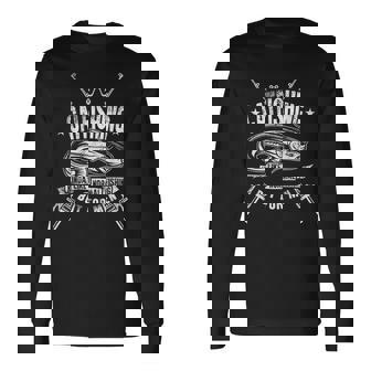 Catfish Quote Vintage Look Men Women Long Sleeve T-Shirt T-shirt Graphic Print - Thegiftio