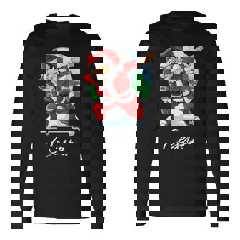 Cesar Name Santa Cesar Long Sleeve T-Shirt - Seseable