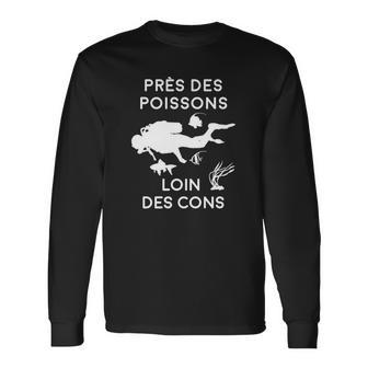 Chasse Sous Marine Plongée Long Sleeve T-Shirt - Seseable